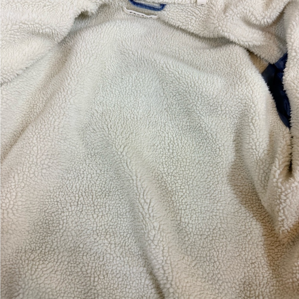 Pac Sun Denim Sherpa-Lined Jacket size medium - Picture 9 of 9